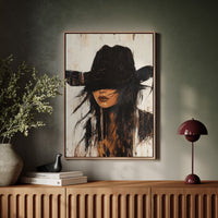 Outlaw Grace Western Cowgirl Portrait