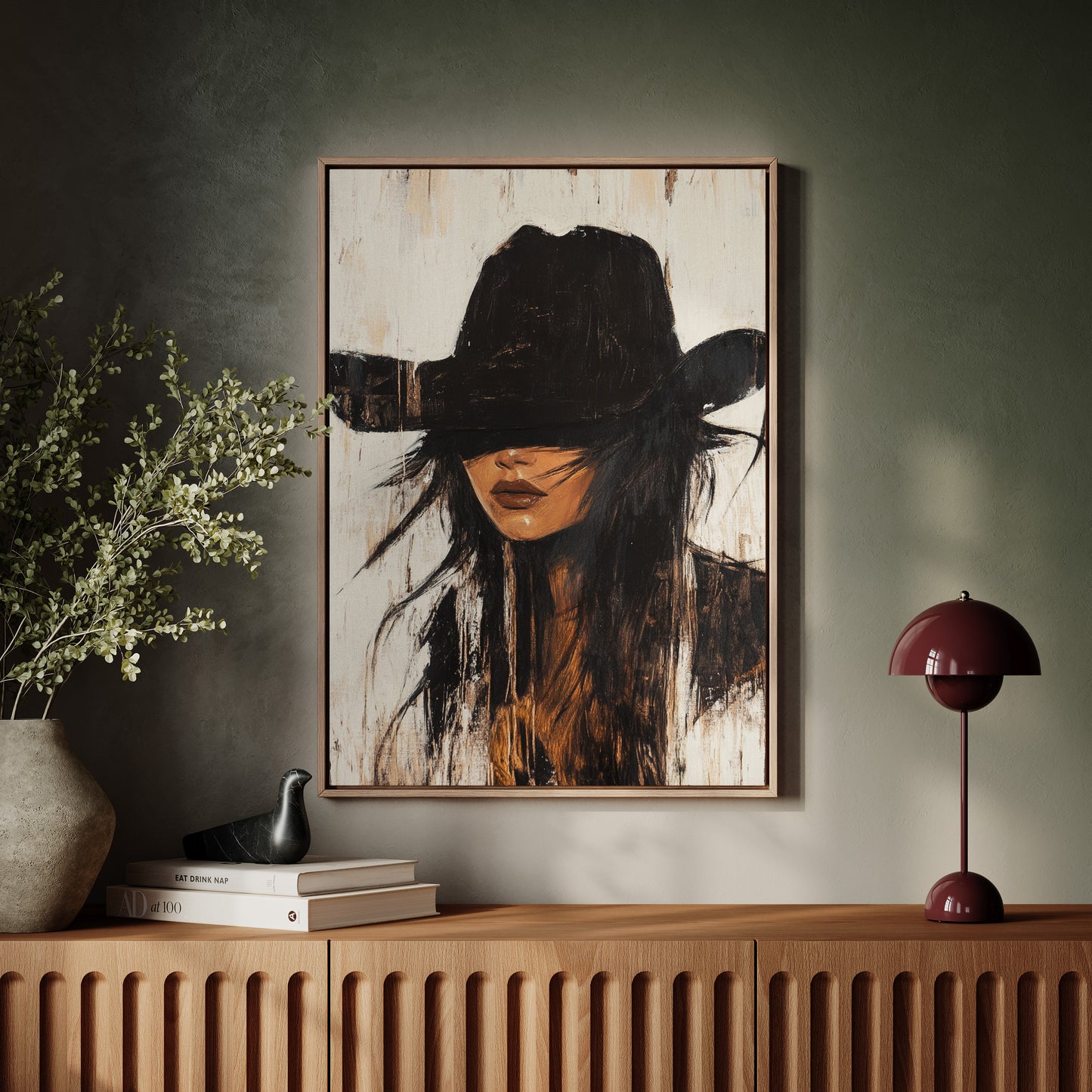 Outlaw Grace Western Cowgirl Portrait