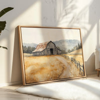 Autumn Fields Lead Home Again