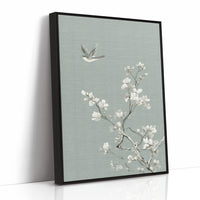 Soft Blossoms On Morning Linen