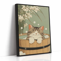 Kitten's Bamboo Bath Sanctuary Dreams
