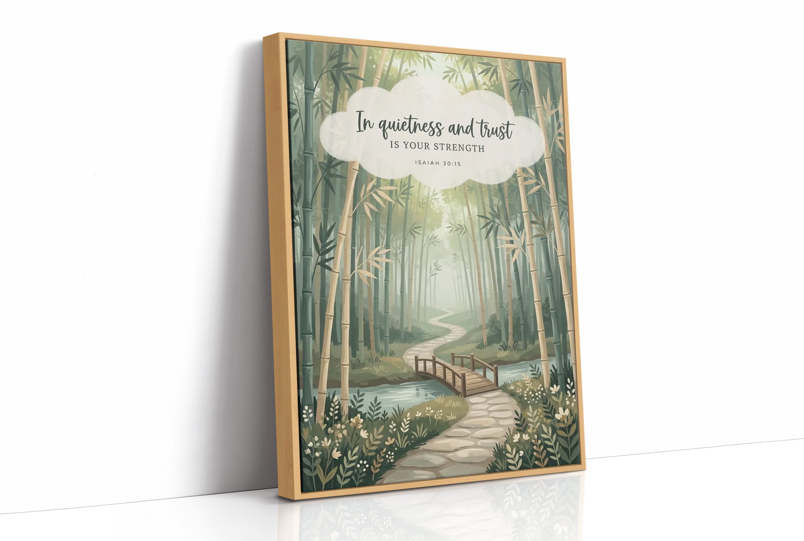 In Quietness and Trust: Bamboo Forest Bridge