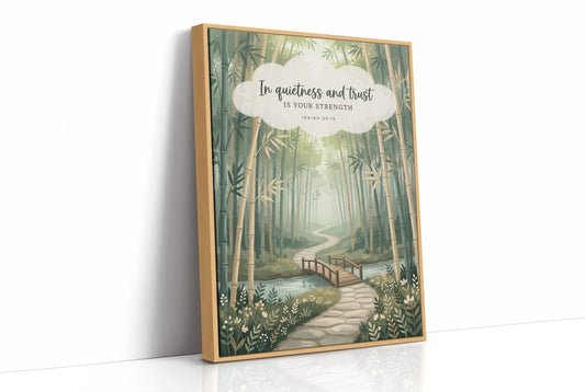 In Quietness and Trust: Bamboo Forest Bridge