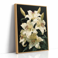 Crimson-Kissed Lilies
