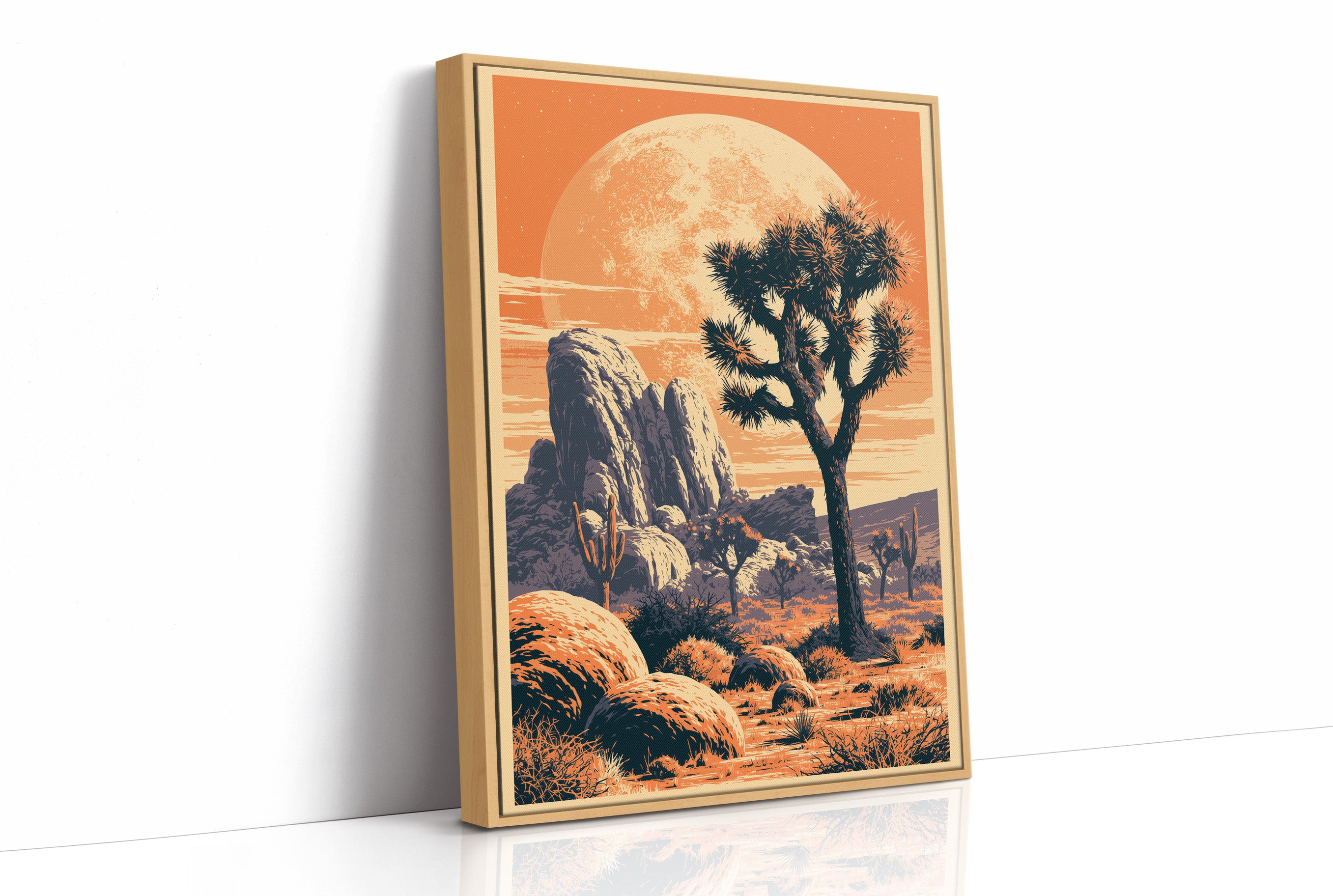 Joshua Tree at Moonrise