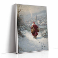 Snow Falls Softly On Sacred Night