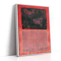 Red Black Color Field Study