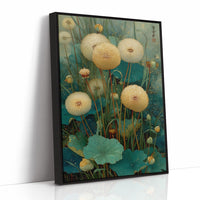 Dandelions Dance In Jade Waters