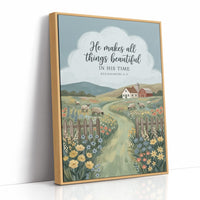 He Makes All Things Beautiful: Sheep Pasture Farmhouse