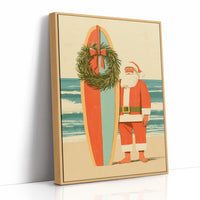 Beach Santa Skips the Sleigh