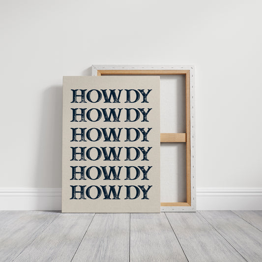 Six Ways to Say Howdy