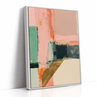 Blush Mint Gold Color Block