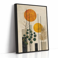 Twin Suns Dance With Palm Shadows