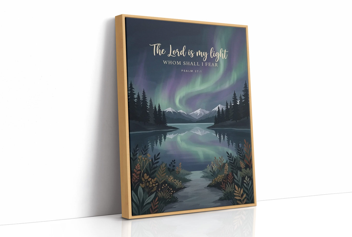 The Lord Is My Light: Northern Lights Lake
