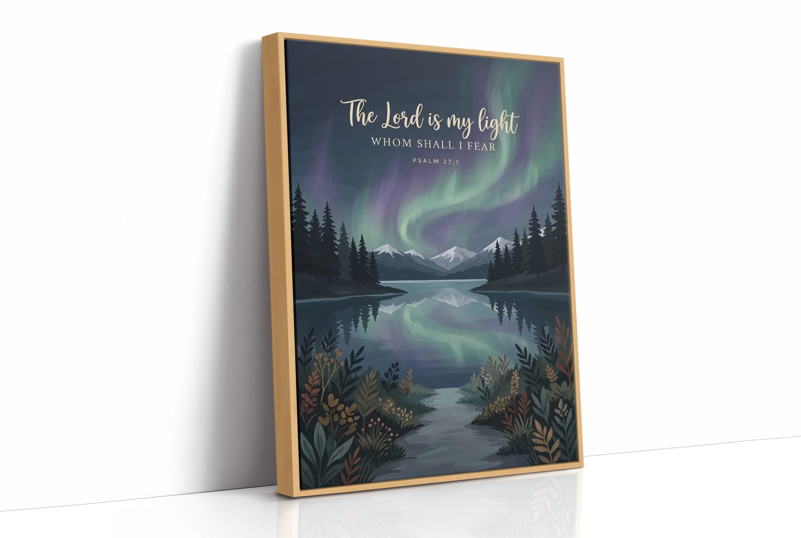The Lord Is My Light: Northern Lights Lake
