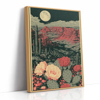 Desert Bloom at Midnight