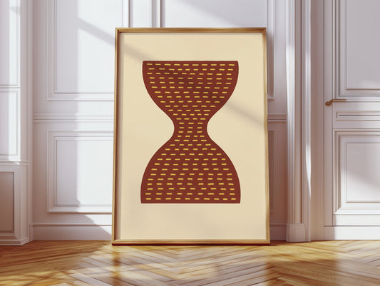Time Flows In Terracotta Lines