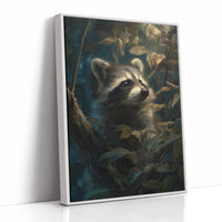 Twilight Scout Among Autumn Leaves