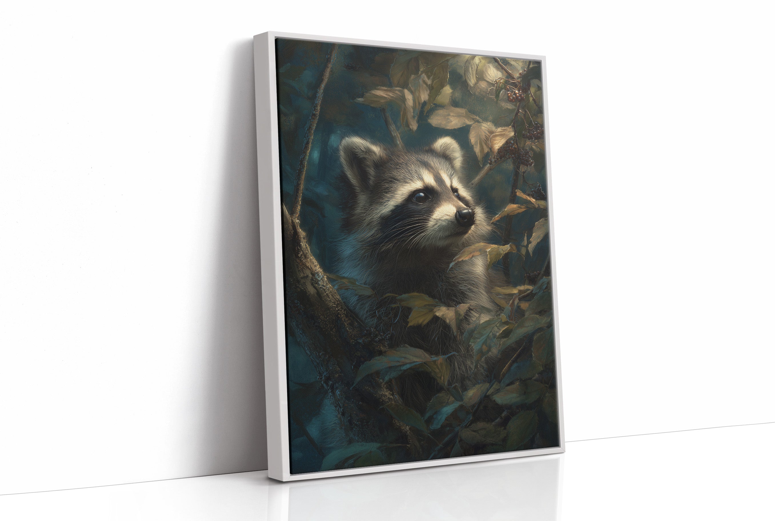 Twilight Scout Among Autumn Leaves