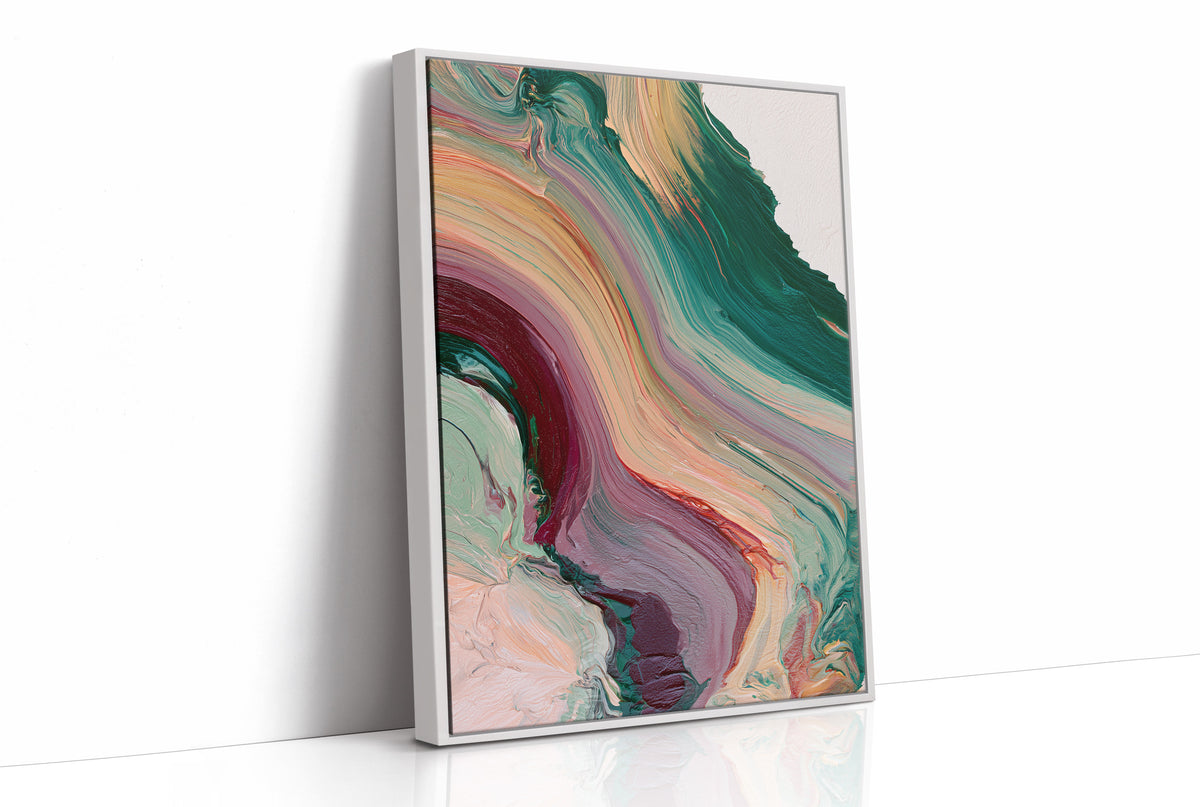 Emerald Wine Marbled Flow