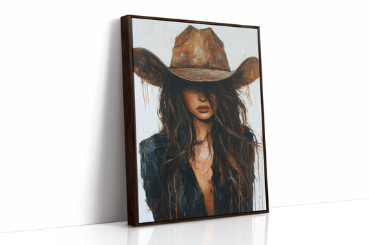 Whiskey Dust – Bold Western Cowgirl Print