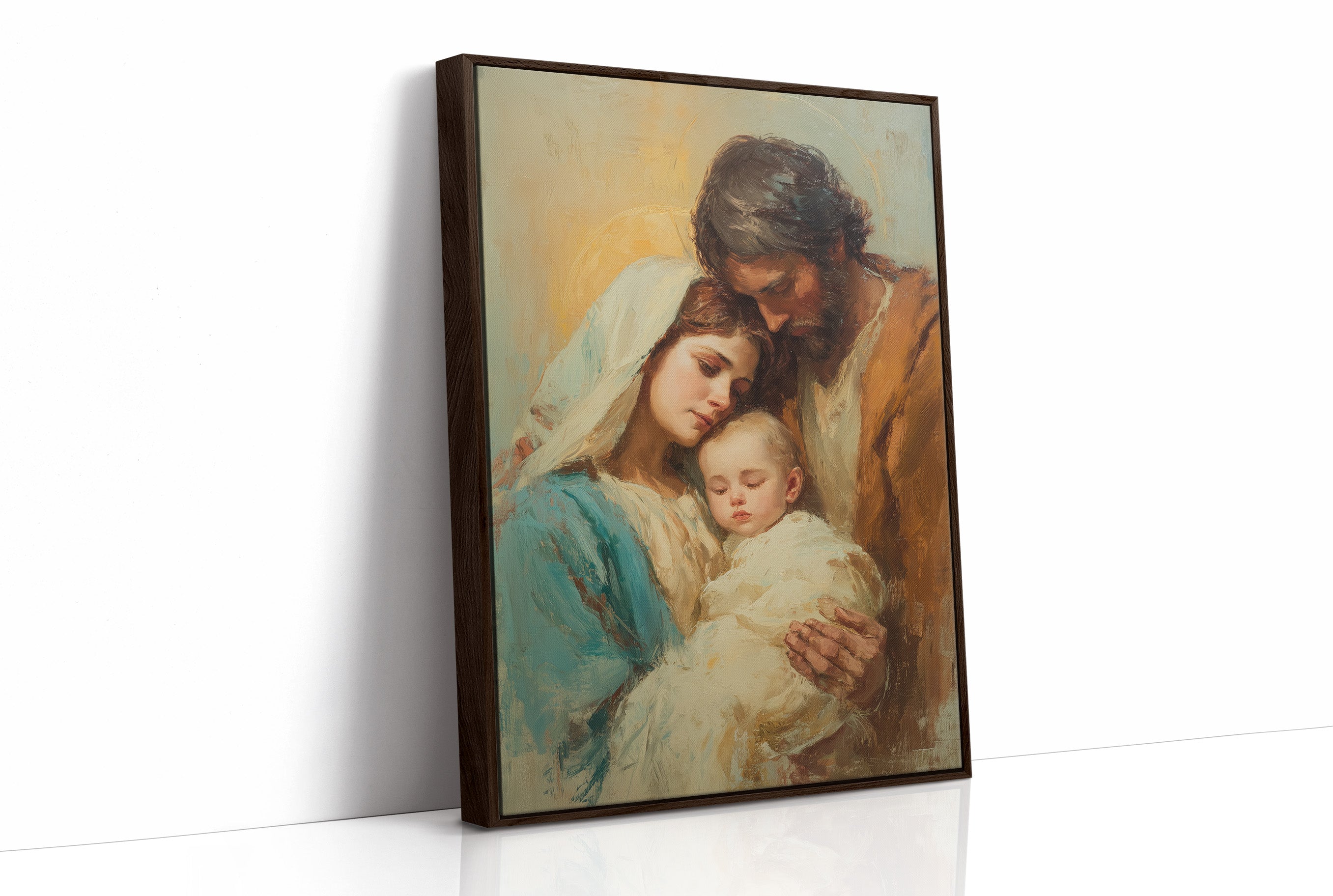 Tender Embrace in Heavenly Light