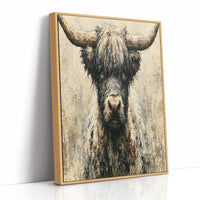 Highland Cow Up Close