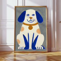 Blue Paws Paint A Happy Tale