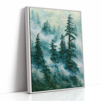 Rain Through the Evergreen Canopy
