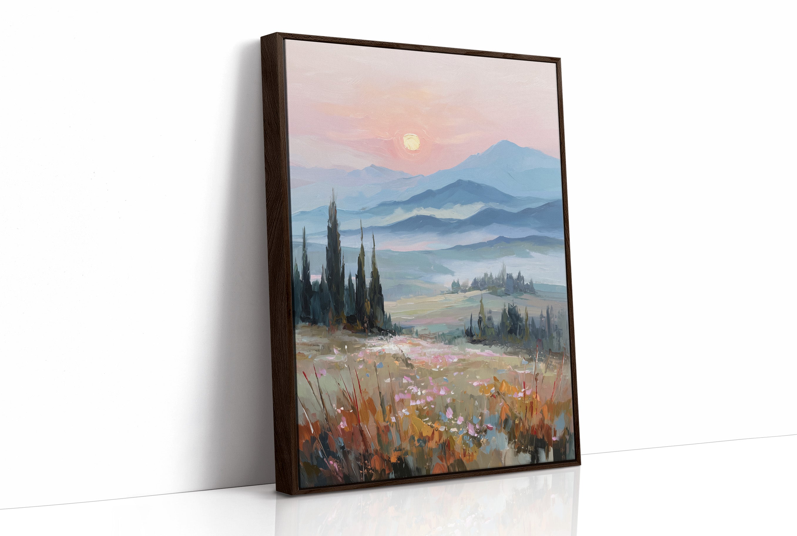 Where Morning Meets the Hills
