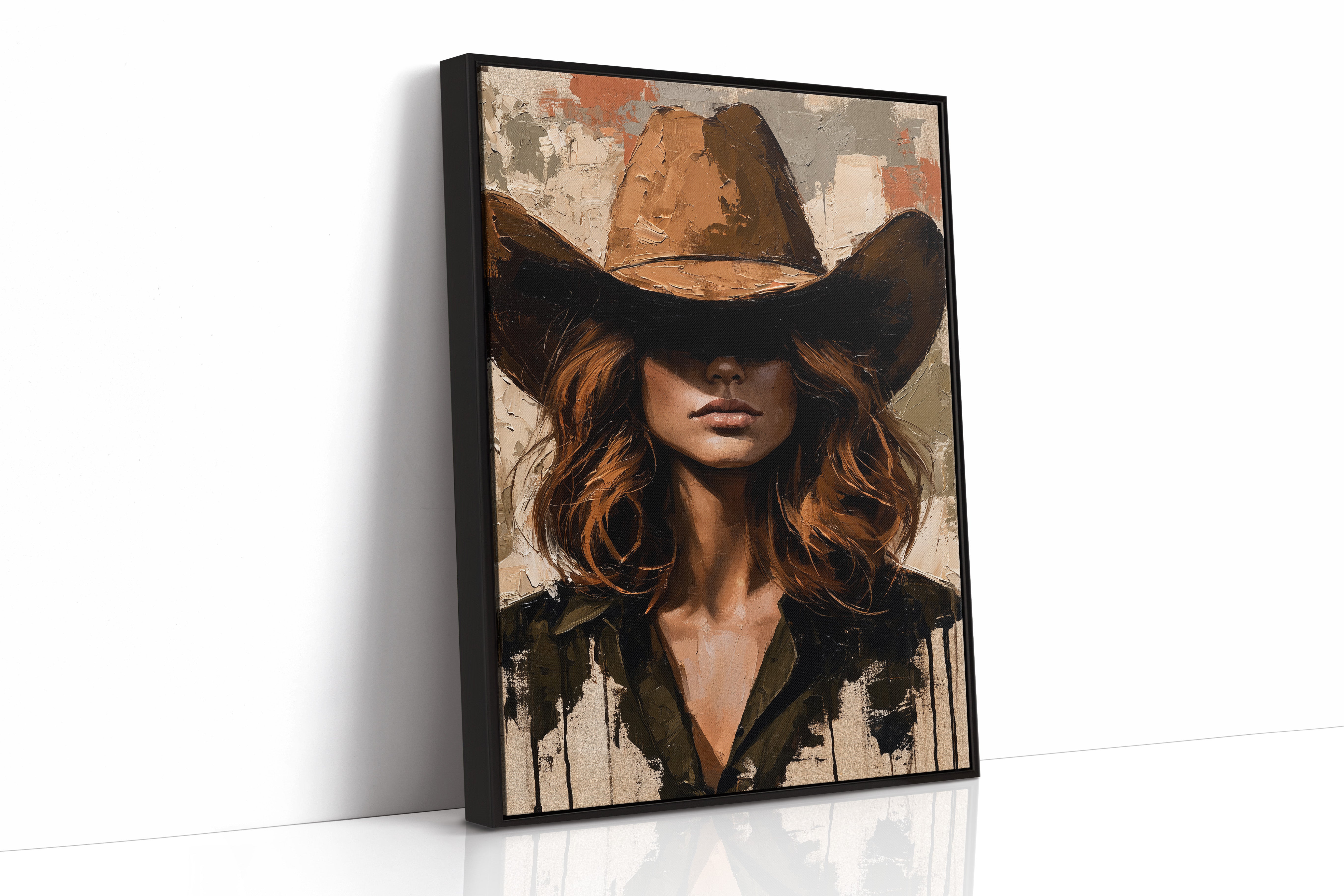 Caramel Brim, Copper Hair, Full Shadow