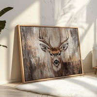 Noble Buck In Winter Light