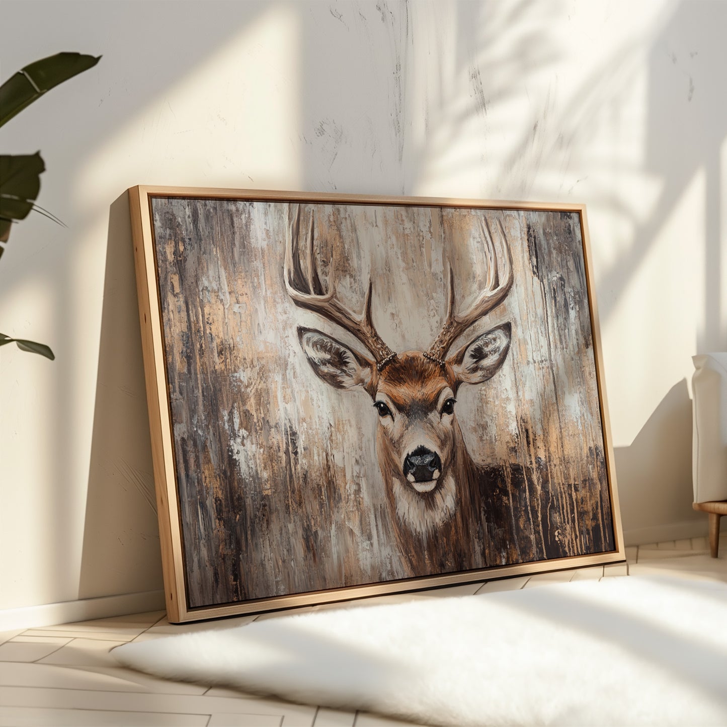 Noble Buck In Winter Light