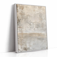 Weathered Neutral Plaster Abstract