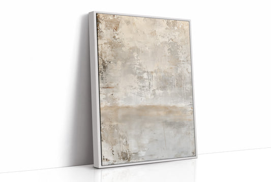 Weathered Neutral Plaster Abstract
