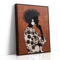 Silhouette in Burnt Sienna