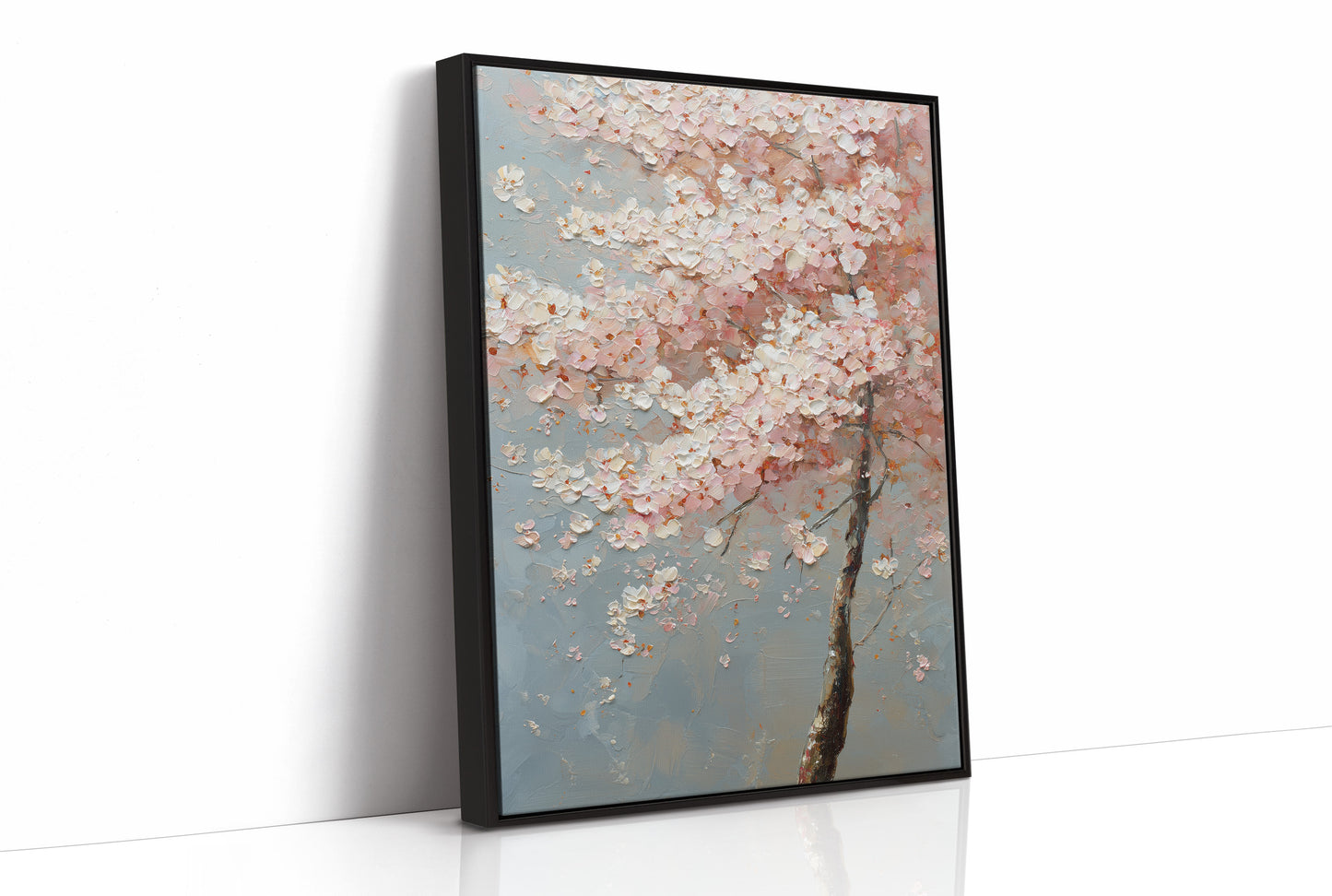 Cherry Blossoms Dance In Morning Light