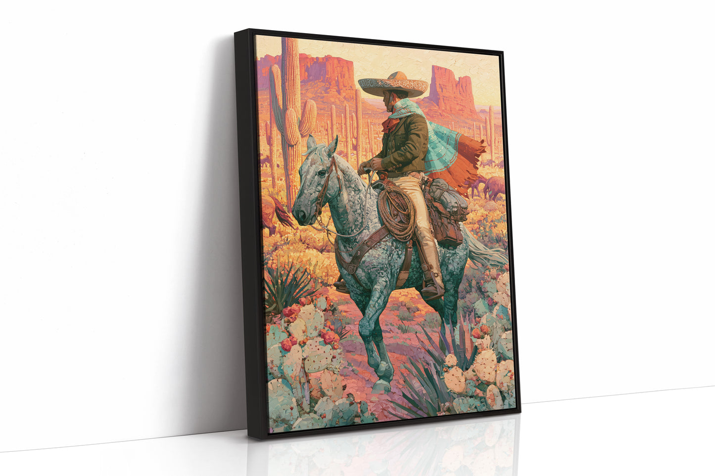 Vaquero at the Painted Mesa