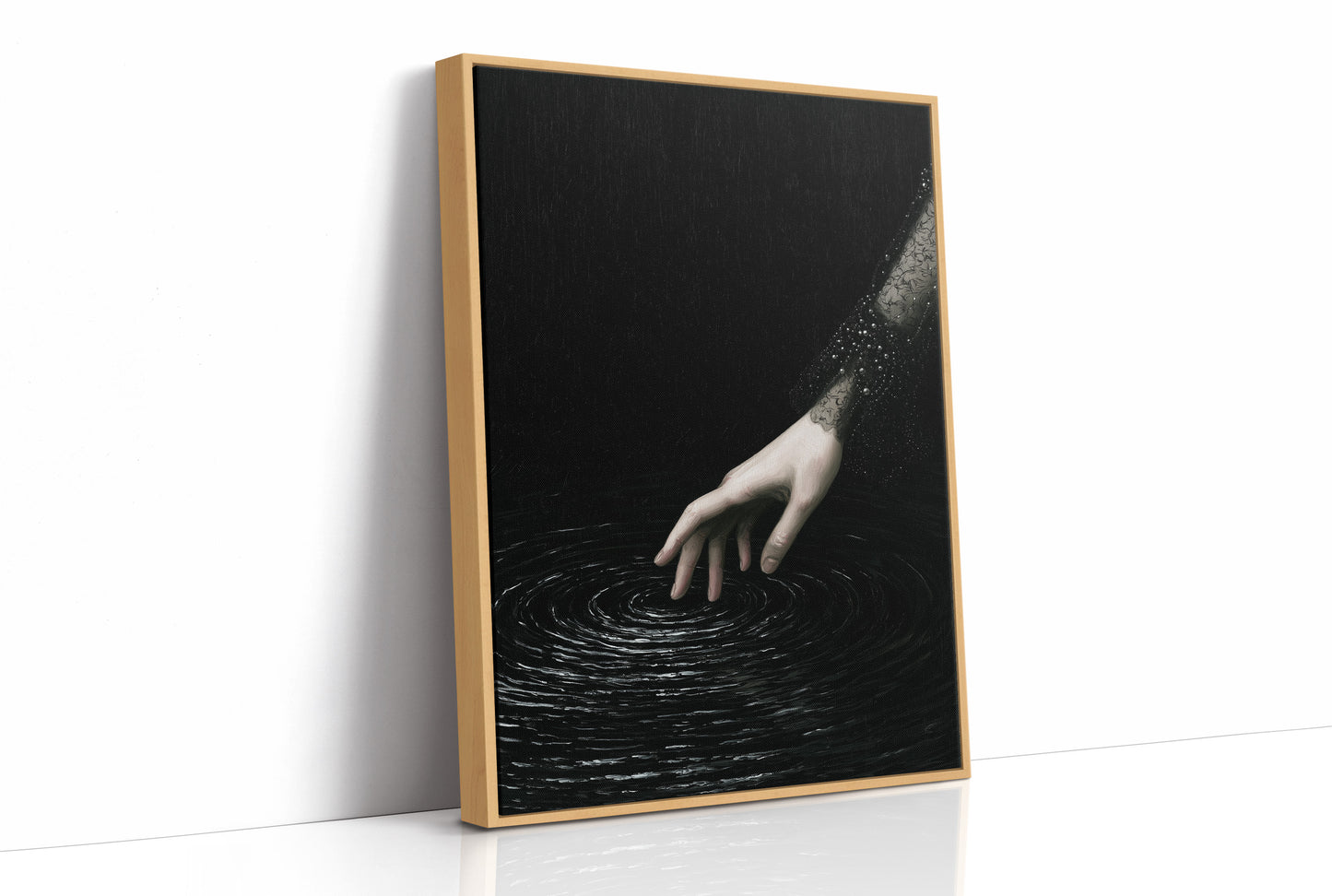 Touch of Stardust: Hand Dissolving into the Void