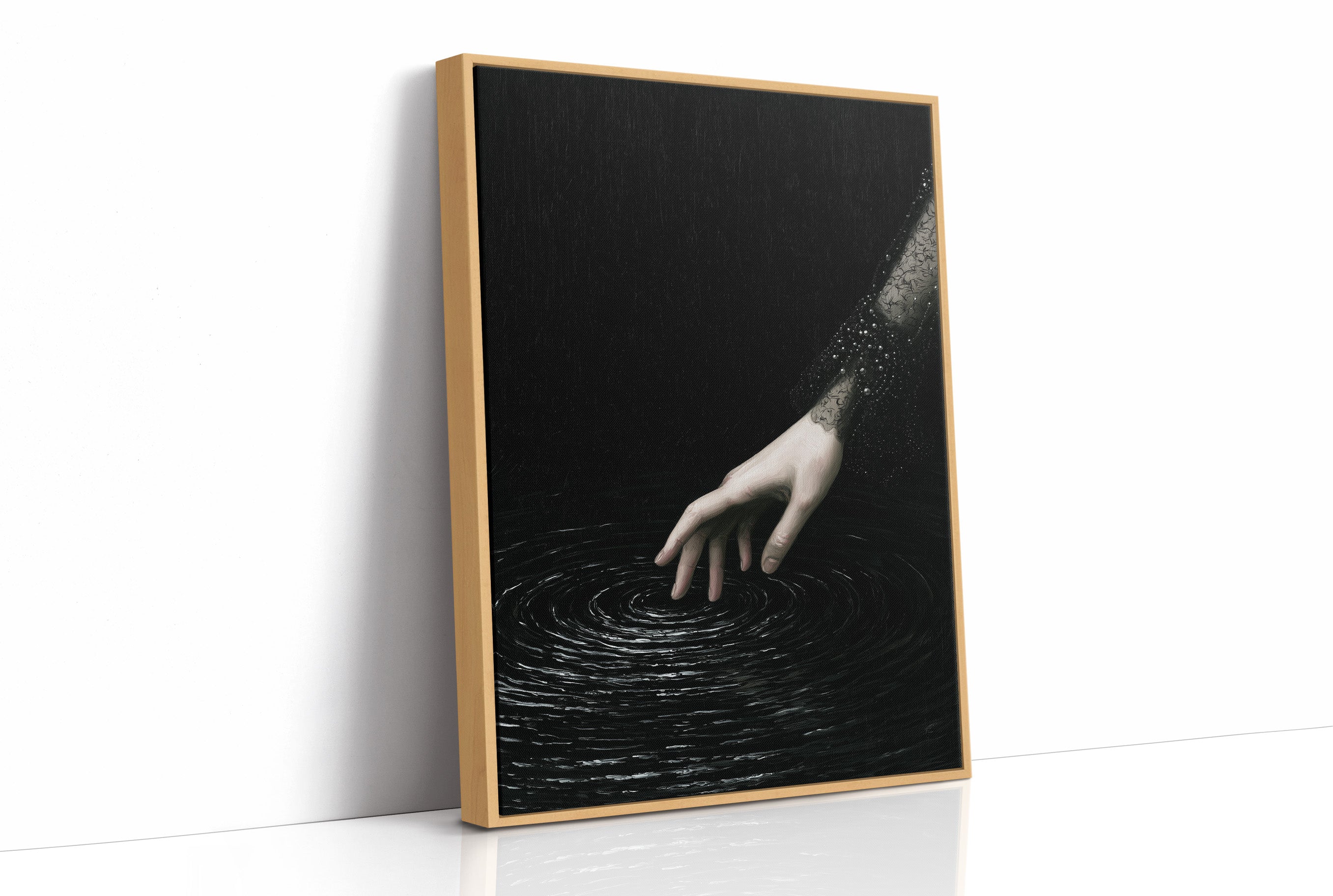 Touch of Stardust: Hand Dissolving into the Void