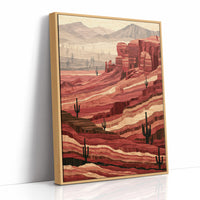 Canyon in Marquetry
