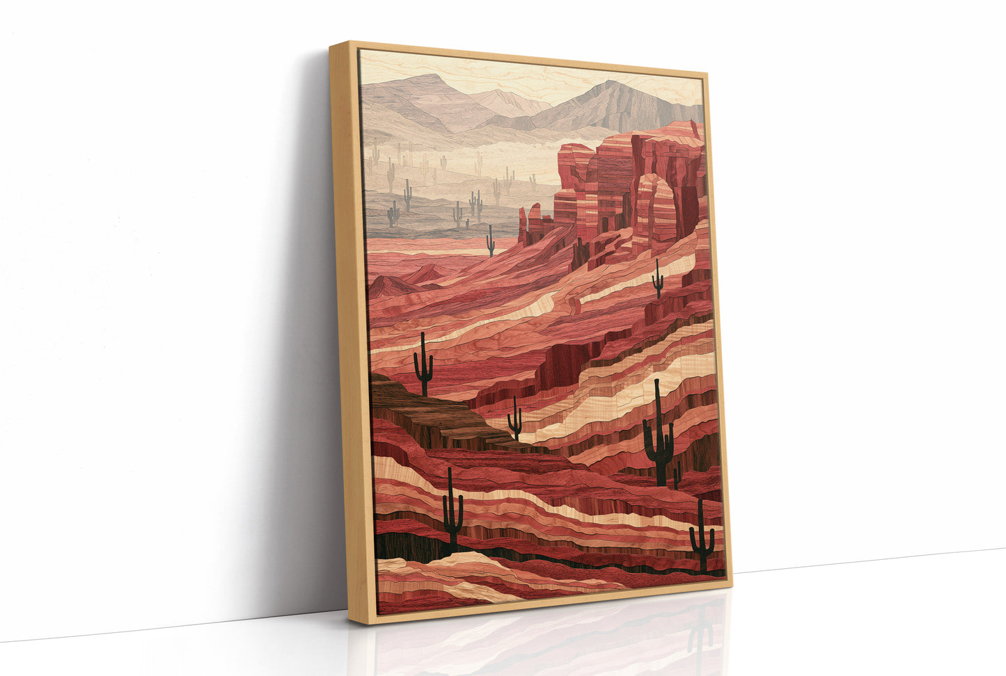 Canyon in Marquetry