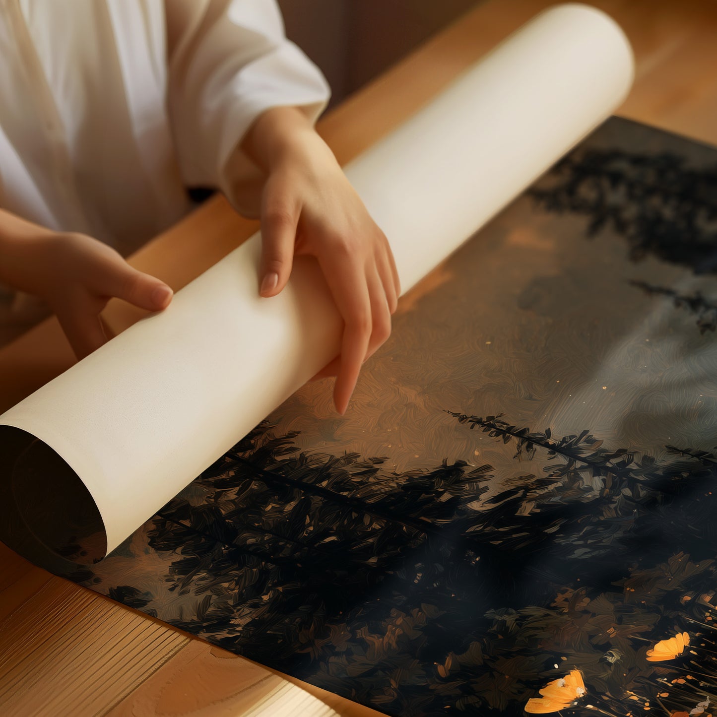 Phantom Among Golden Meadow Blooms