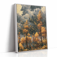 Gold Leaves on a Restless Wind