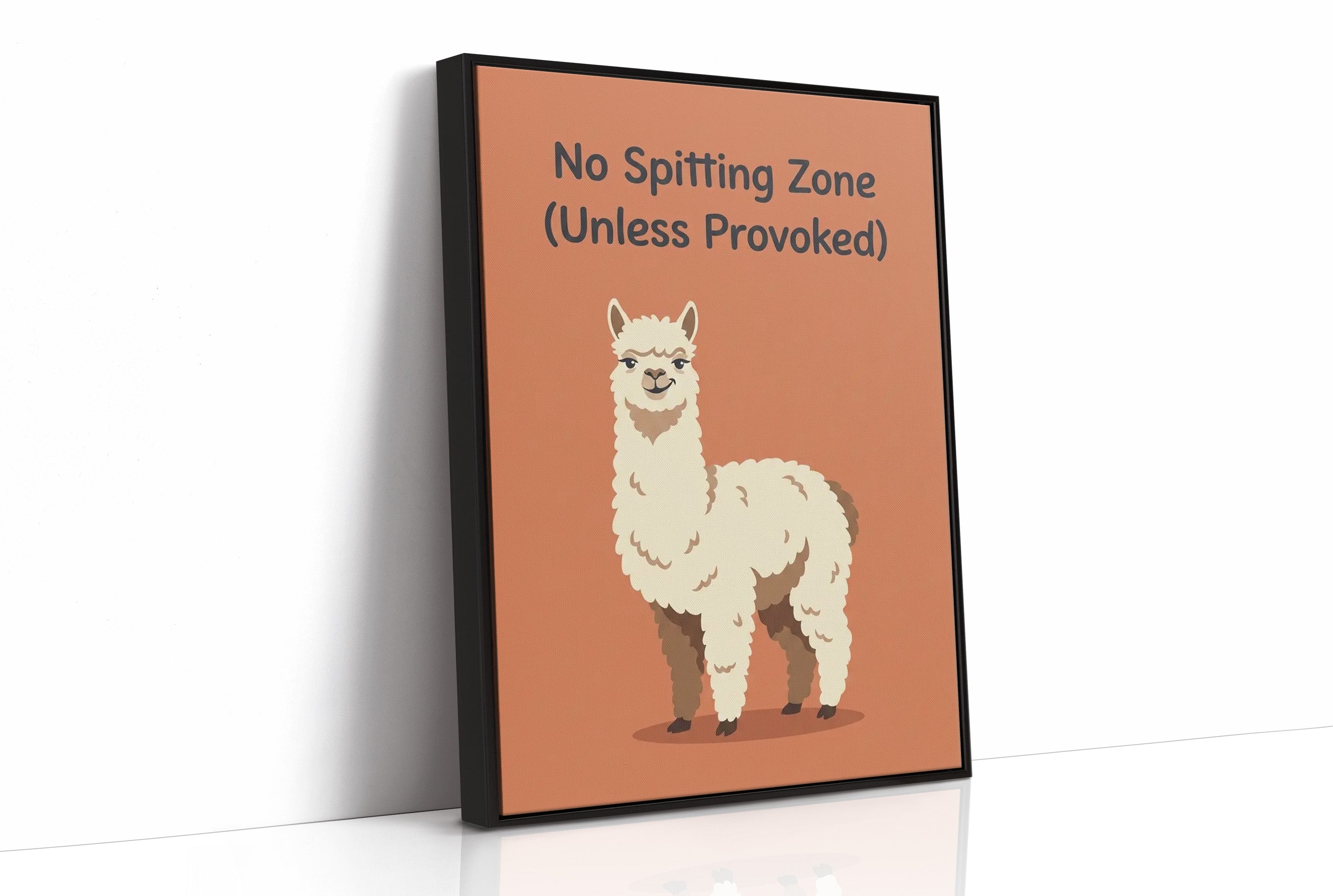 No Spitting Zone (Unless Provoked)