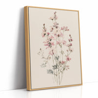Wildflower Stems in Watercolor