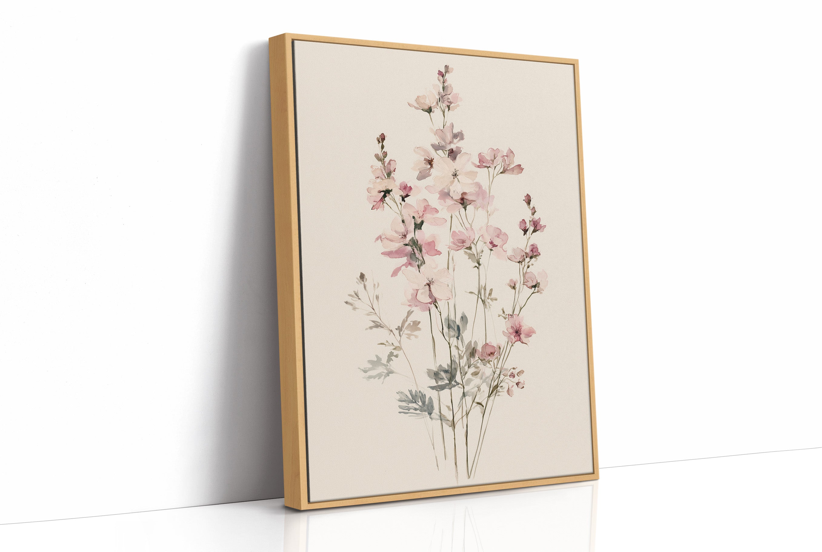 Wildflower Stems in Watercolor