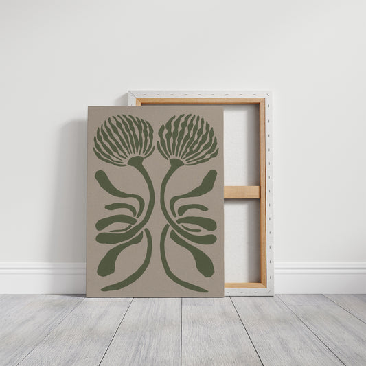 Sage Blooms Dance In Symmetry