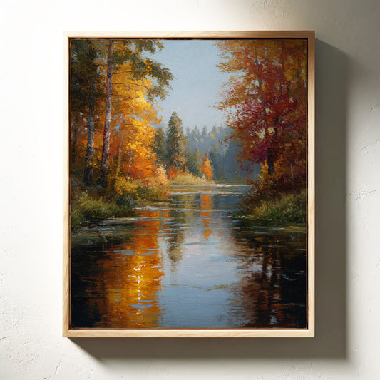 Reflections of Autumn's Embrace