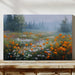 Poppies Dance In Mountain Mist